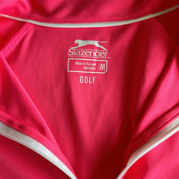 Women’s medium Slazenger golf set. Neon pink and gray. Top M, bottom 8 - Picture 3 of 6